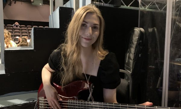 Pippa Griffin bass guitar