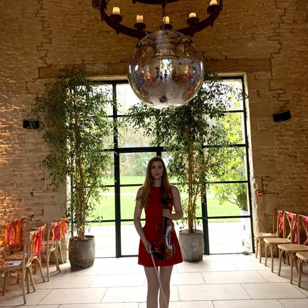 Pippa Griffin wedding violinist